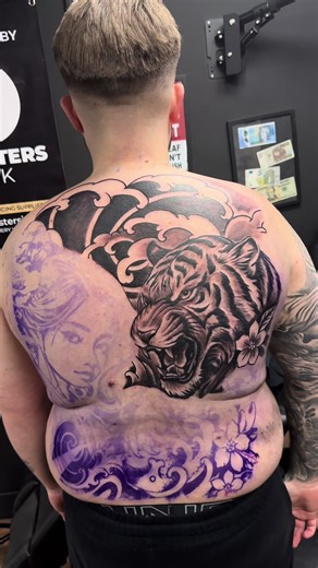 Creative Back Tattoo Ideas: Part 1 of Full Back Piece