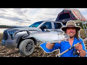 TRUCK CAMPING On The River - Is This Fish Really Edible??