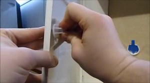 Meter Box (White) Latch & Pin Installation Guide