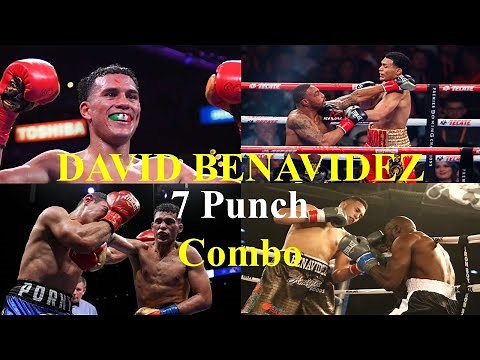 David Benavidez Vicious 7 Punch Combination's | Boxing Highlights