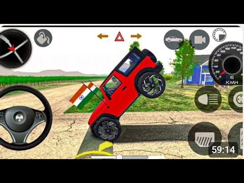 indian modified THAR Game live | off road king Ya accident #shortsfeed #thar
