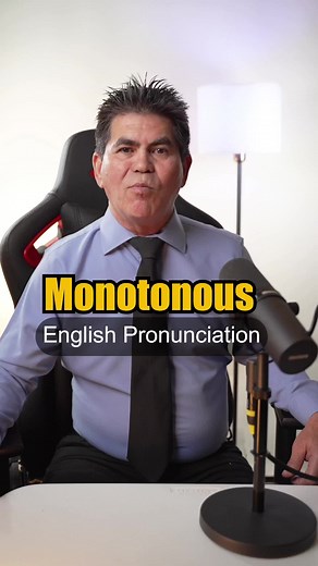 Cómo Pronunciar en Inglés la palabra Monotonous. Cómo decir Monótono en inglés. #oscarpronunciation #inglesrapido #ingles