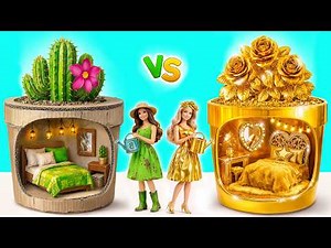 We Build Amazing Doll House Rich vs Broke Challenge | Cool Pranks and Tricks by Multi DO Smile