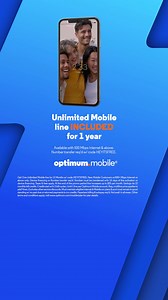 Plans start at $40/mo. Plus get Unlimited Mobile on us with faster speeds! | Optimum | Facebook