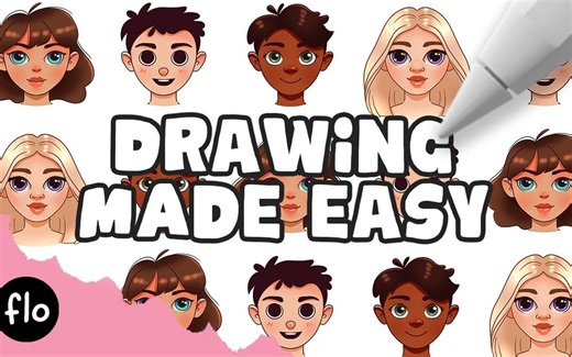 【Procreate】新手级教程 You Can Draw This in PROCREATE 手把手一步步教你创建你自己的人物_哔哩哔哩_bilibili