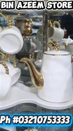 Elegant Ceramic Tea Set – Classic Design for Everyday Tea Time