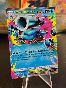 Mega Blastoise Card Fan Art - Etsy