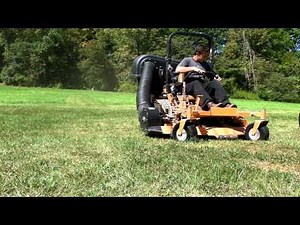 Scag 61 Turf Tiger 29hp DFI Engine W/3 bag vac system