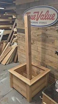 diy planter box | fence picket planter #woodworking #woodwork #diy