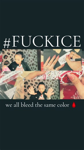 With everything going on, I want to use my platform to speak up for those who cant ! This is unity, this is how we stand for our people. We fight for what’s right. If u support these unjustifiable ice raids, I AM NOT THE NAIL TECH FOR YOU ! I stand by my people 🇲🇽 #fice #vivalaraza #icegohome