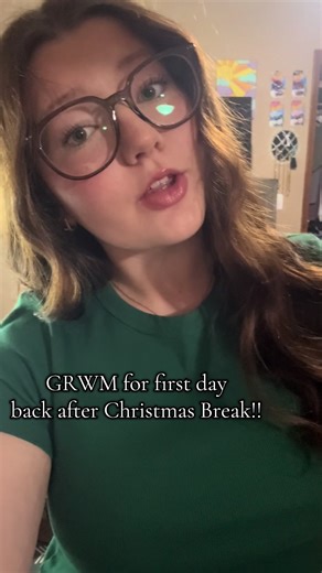 GRWM for First Day Back After Christmas Break