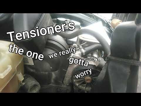 2001 Volvo V70xc Serpentine Belt and Tensioner Replacement
