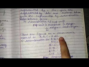 Gene Mapping Explained | Chromosome Map & Genetic Map | Easy Biology|bsc botany