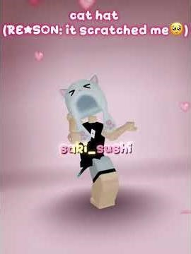 making outfits with items i regret buying… #fypシ #roblox #funnyimages #meow #cat #aesthetic