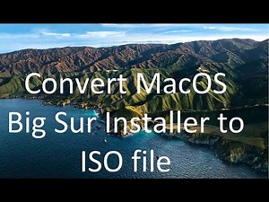 Convert a macOS Installer .app to ISO