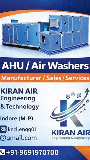 AHU Manufacturing | Chiller, Coil & Compressor Sales,Service & Maintenance.#coolingsolutions #shorts