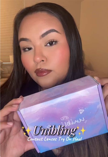 Comfortable and Natural Unibling Contact Lenses Review