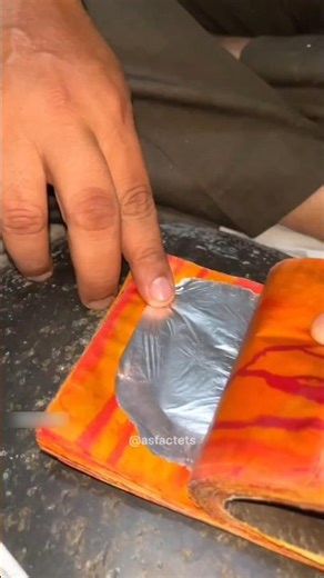 How is gold/silver varak made? #shorts