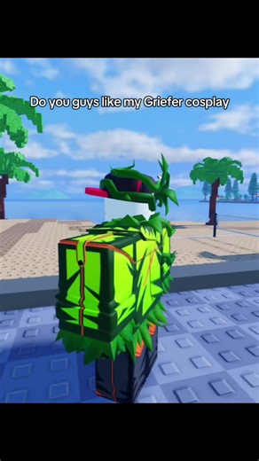 Griefer cosplay in BlockTales Roblox – Do you like it?