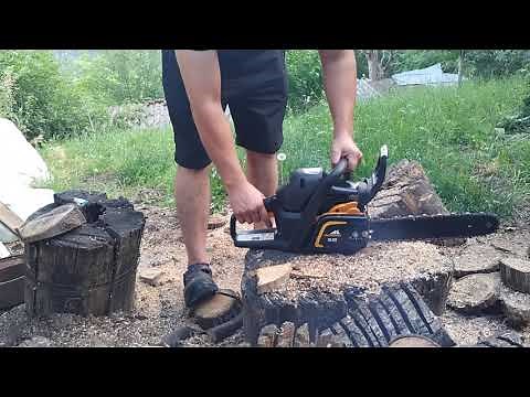 McCulloch CS 42s test run