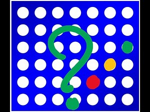 4 in a row - How to win - Tactics Nr 1 - Know the attacking potential of each point