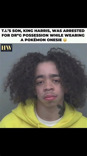 T.I.’s Son Gets Arrested While Dressed Like Pokémon?! Wild Mugshot Story! #ti #shorts #viralvideo