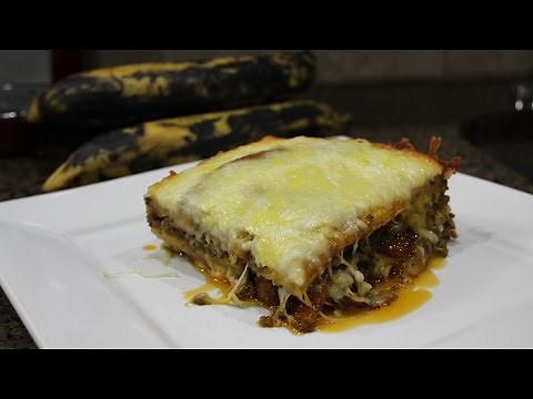 How to make Puerto Rican Pastelon
