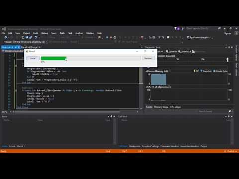 Barra de progreso (ProgressBar) - Visual Basic