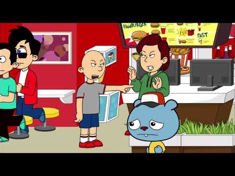 Classic Caillou Misbehaves At Chick-Fil-A/Grounded (2024)