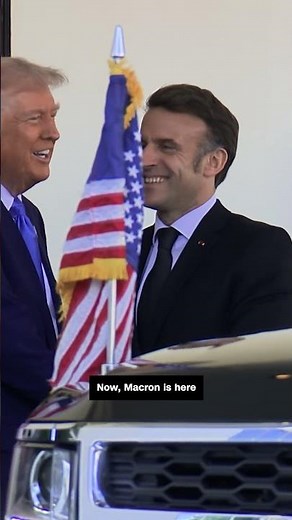 Macron interrupts Trump in Oval Office