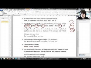 English Phonology Lecture 5: Fieldwork passage