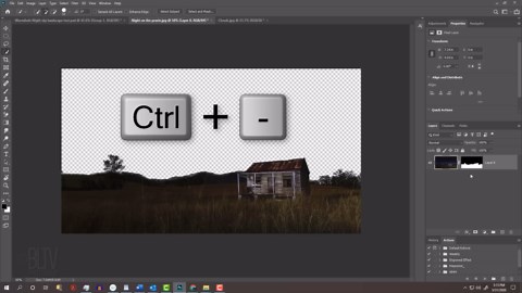 Photoshop: How to create a gigantic wormhole space effect