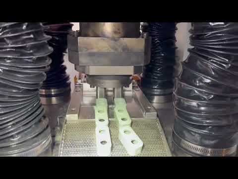 High Precision Servo Powder Press | Full Forming Process in Action
