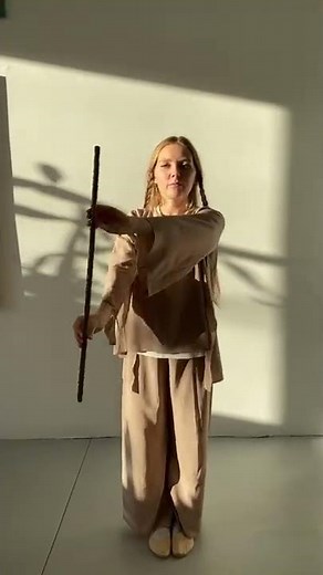 Eurythmy copper rod exercise #1