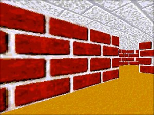 Microsoft Windows 3D Maze screensaver footage