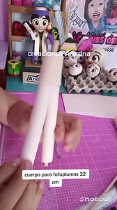 Cuerpo básico para Fofuplumas de 22 cm