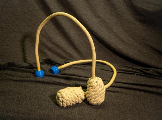 Static Fire Poi for Fire Performing and Spinning (knucklehead Knot) - Etsy