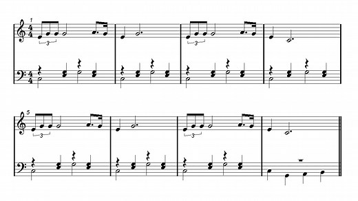 BINKS' SAKE Free Easy Piano Sheet music Download | Easy Music