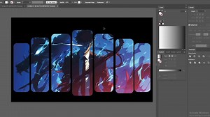 Create compound path and clipping mask in adobeIllustrator #illustration #graphicdesign | Create with Sweety | Facebook