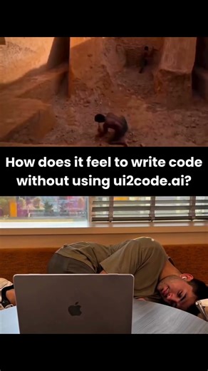 Writing UI Code Without AI Feels Like Building Pyramids 🏗️