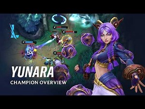 Yunara Champion Overview | Gameplay - League of Legends: Wild Rift