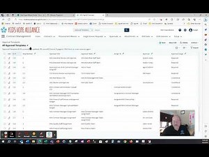 Modify an approver on an Agiloft Workflow and Template.