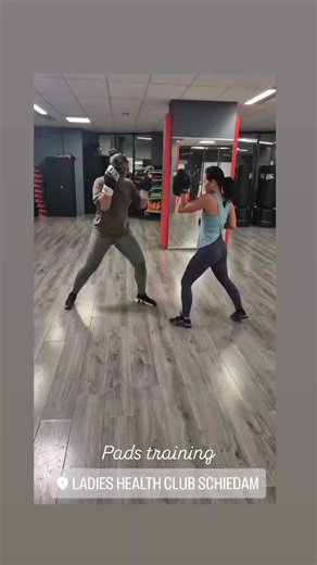 Pads Traing @ladieshealthclub! #ladiesonly #padstraining #2025