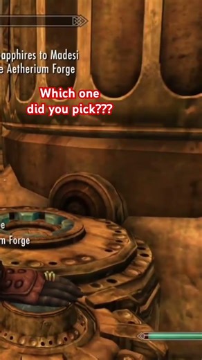 Which Aetherium Artifact did you make? #gaming #elderscrolls #efam2002 #skyrim #cool #bethesda