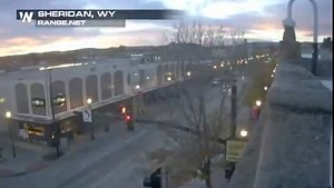 The sunrise timelapse this morning from Sheridan, WY shows clouds rolling through while the sky transitioned from shades of blue to shades or orange. These clouds are coming in advance of the next chance of snow for WY. Cam courtesy: Range.net | WeatherNation