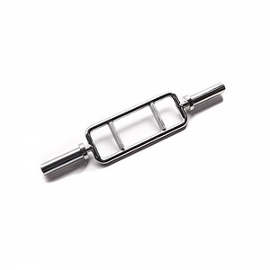 [Hot Item] Commercial Rectangle Bars 34inch Triceps Barbell for Weightlifting