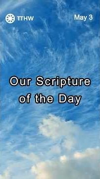 May 3rd Reading Together Through His Word