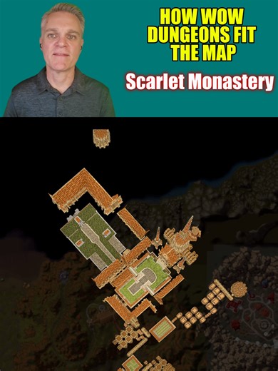 Understanding the Layout of Scarlet Monastery in WoW Classic