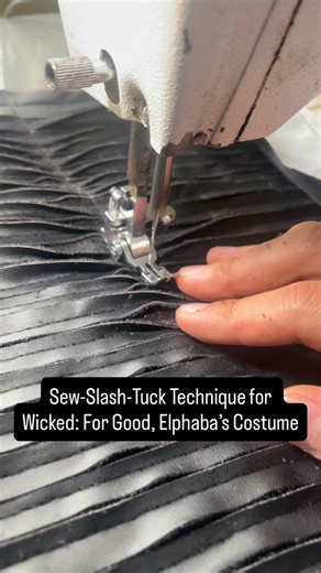 A technique used to recreate Elphaba’s Costume from the Upcoming Film @wickedmovie Complete look video, coming up soon! #wicked #wickedmovie #wickedforgood #cynthiaerivo @cynthiaerivo | Kouturdillera