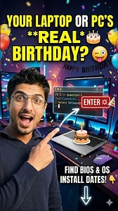 Find When Your Laptop PC Was Really Born